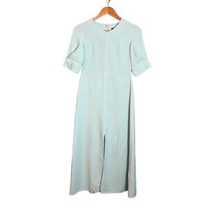 Topshop minty blue maxi dress. Size 2